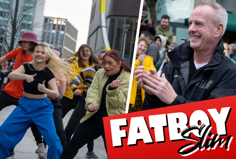 Fatboy Slim Flashmob, Cardiff 2023
